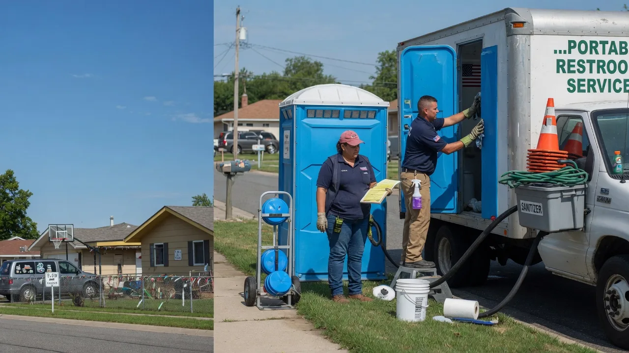 Portable Toilet Rental in Waterloo, IA near me